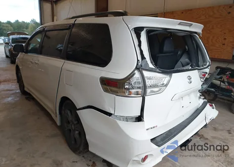 2016 Toyota Sienna Se Premium 8 Passenger from USA, damaged, VIN 5TDXK3DC6GS731280